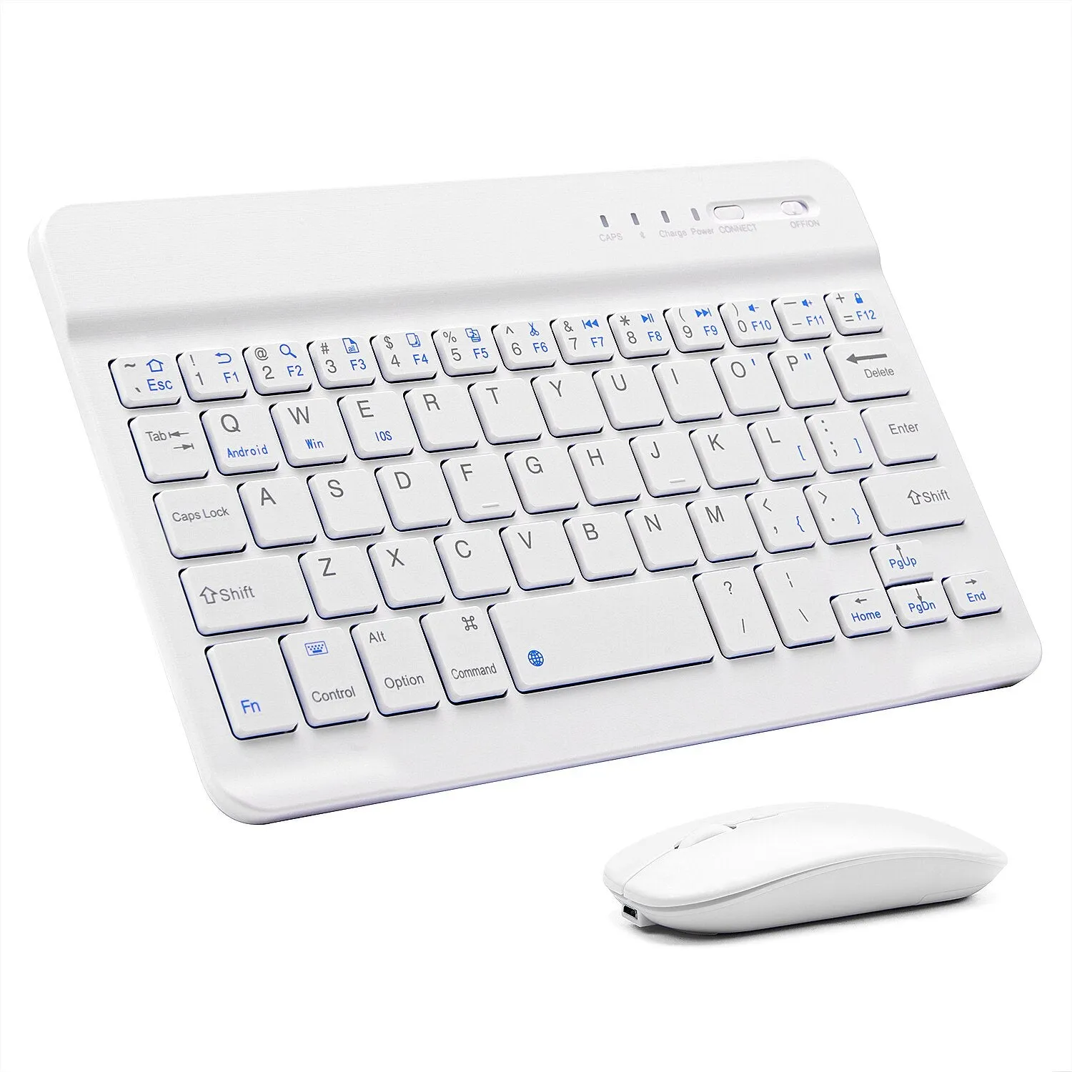 Pink Wireless Bluetooth Keyboard and Mouse Mini Keyboard English Keyboard for Tablet IOS Android IPhone Ipad Keyboard