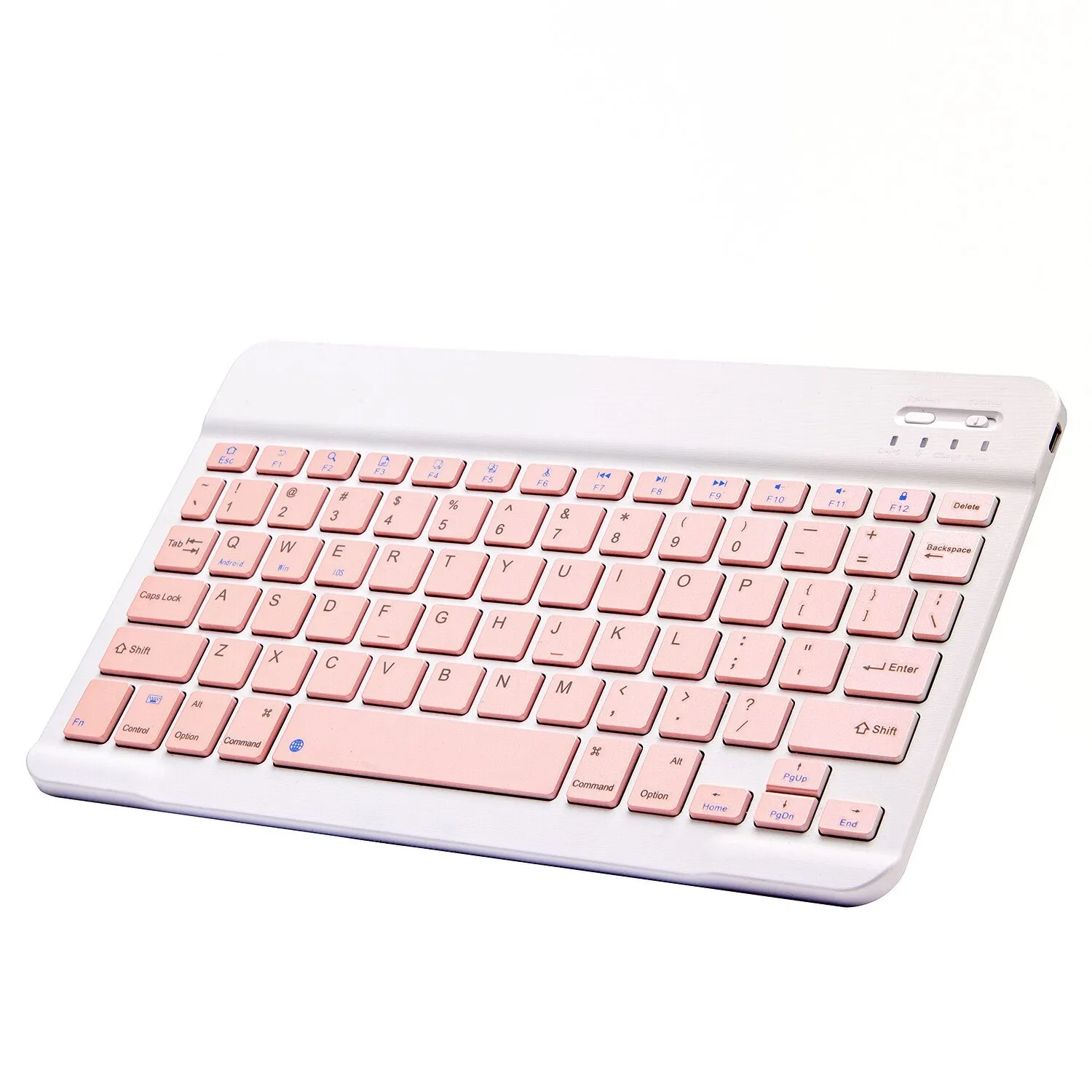 Pink Wireless Bluetooth Keyboard and Mouse Mini Keyboard English Keyboard for Tablet IOS Android IPhone Ipad Keyboard