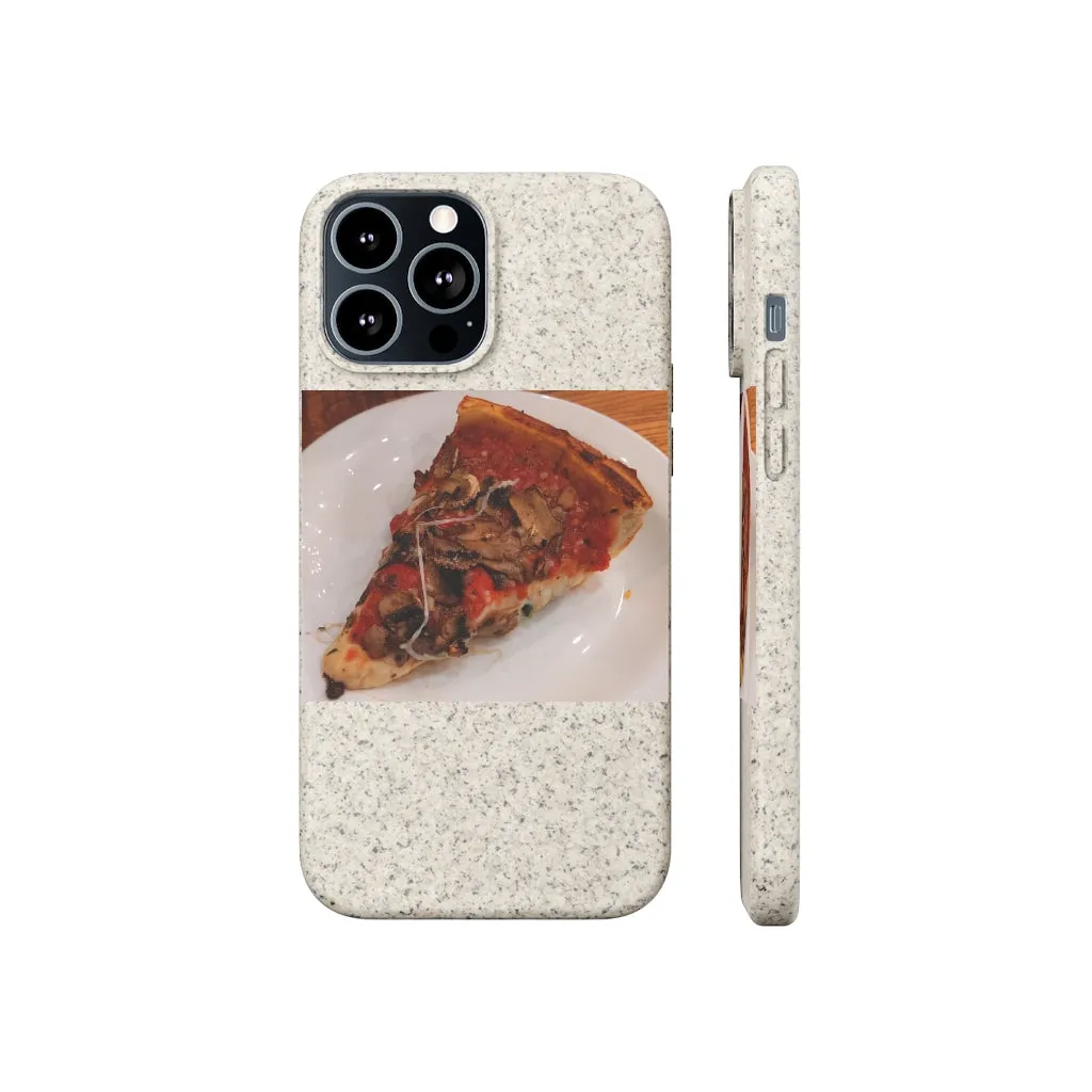 Pizza on Plate Biodegradable Case