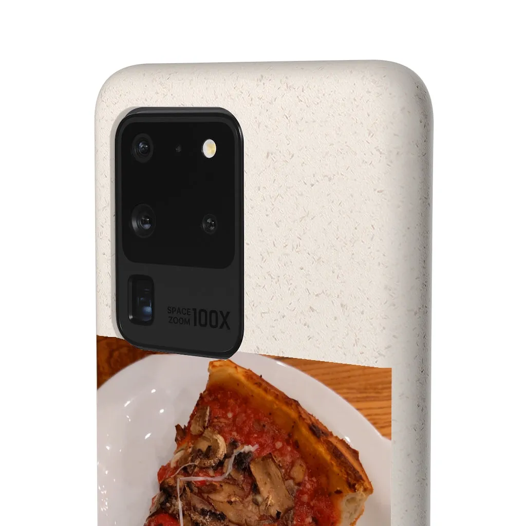 Pizza on Plate Biodegradable Case