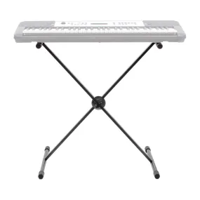 PROEL EL80 Easy Lock Adjustment System One-Tier Keyboard Stand with 40Kg Load Capacity and Central Fiber Glass Nylon Joint