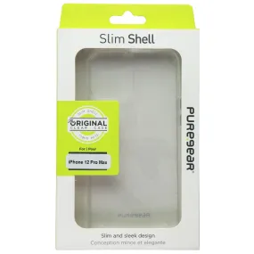 PureGear Slim Shell Hard Case for Apple iPhone 12 Pro Max - Clear