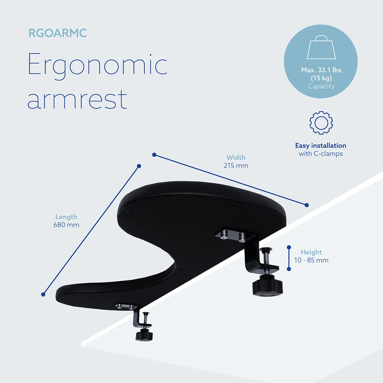 R-Go Ergonomic Armrest