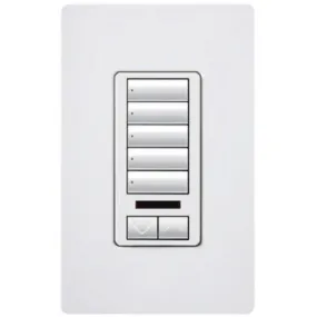 RadioRA 2 Wall-mount Designer Keypads (5 Button with Raise/Lower and Infrared (IR) lens)