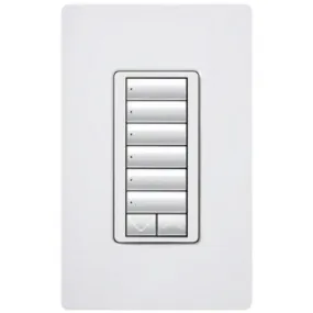 RadioRA 2 Wall-mount Designer Keypads (6 Button with Raise/Lower)