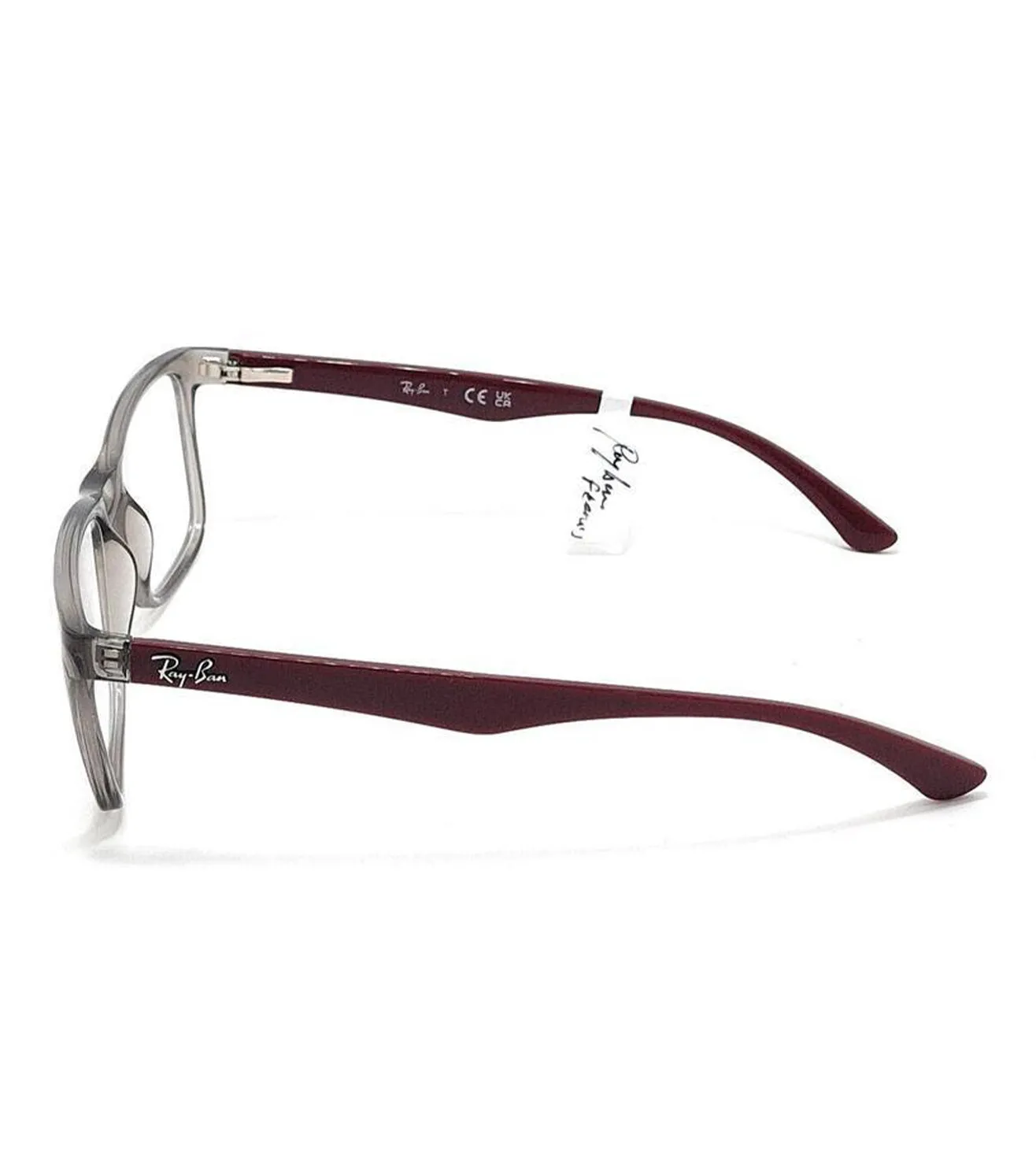 Ray Ban Unisex Grey Square Optical Frame