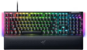 Razer BlackWidow V4 電競遊戲鍵盤 (英文 綠軸) RZ03-04690100-R3M1