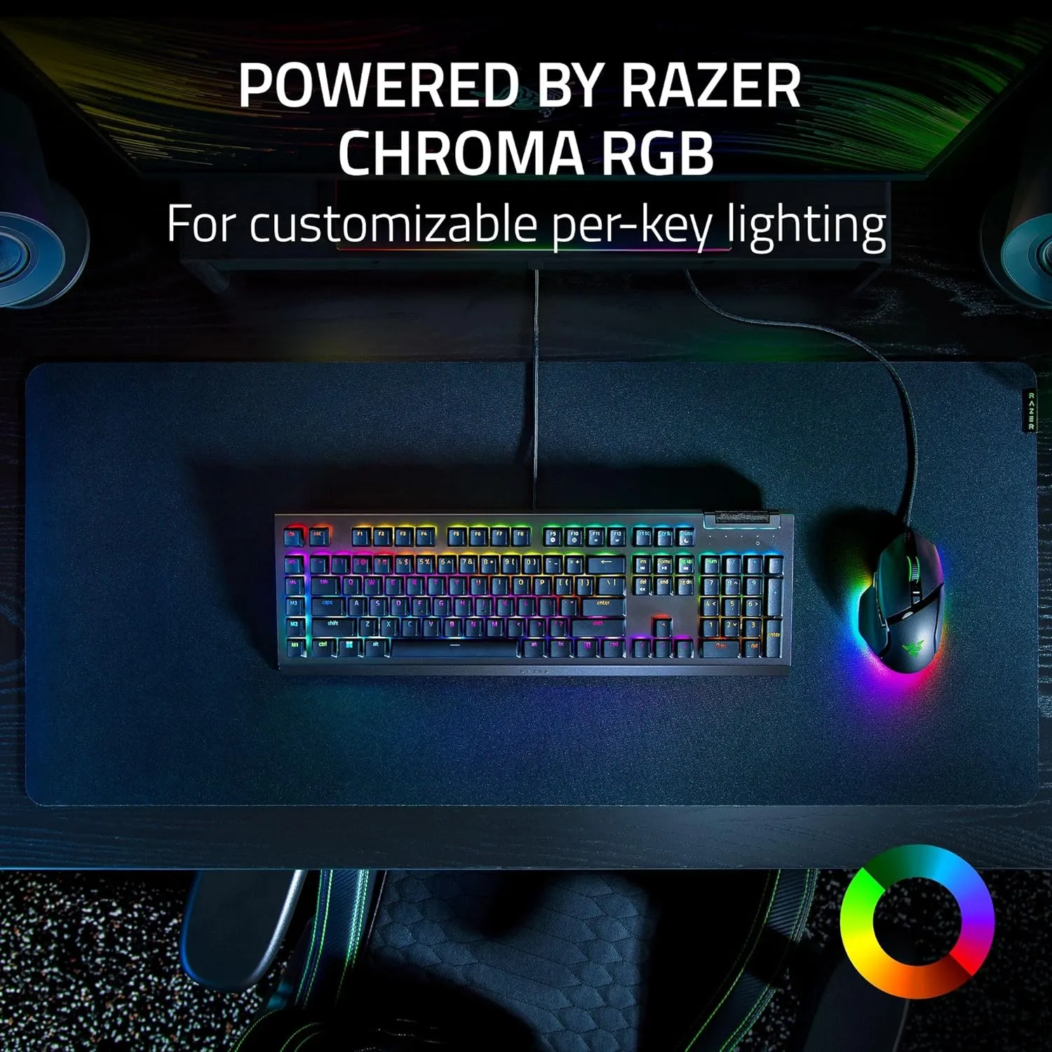 Razer BlackWidow V4 X 電競遊戲鍵盤 (英文 黃軸) RZ03-04701800-R3M1