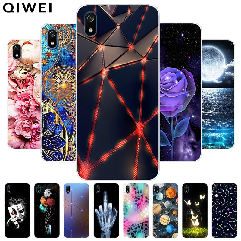 Redmi 7A Case For Xiaomi Redmi 7A Cover Silicone Soft TPU Phone Cases For Xiomi Redmi 7A Back Case Slim Fundas Redmi7A 7 A A7