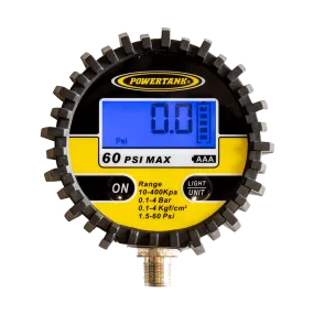 Replacement Gauge - 60 psi Digital for Tire Inflator Gauge