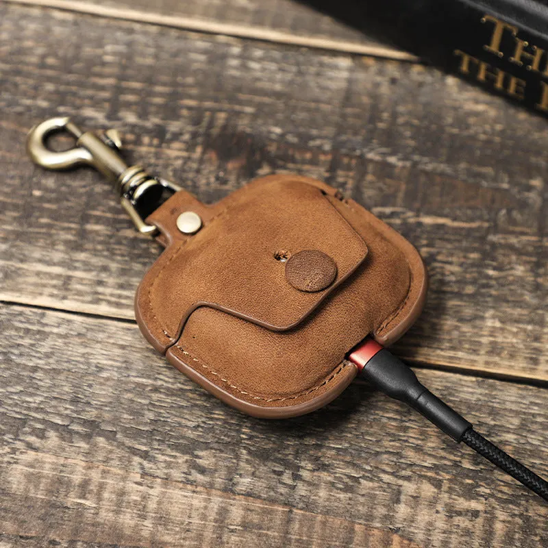 Retro Leather Caser For AirPods Pro 2