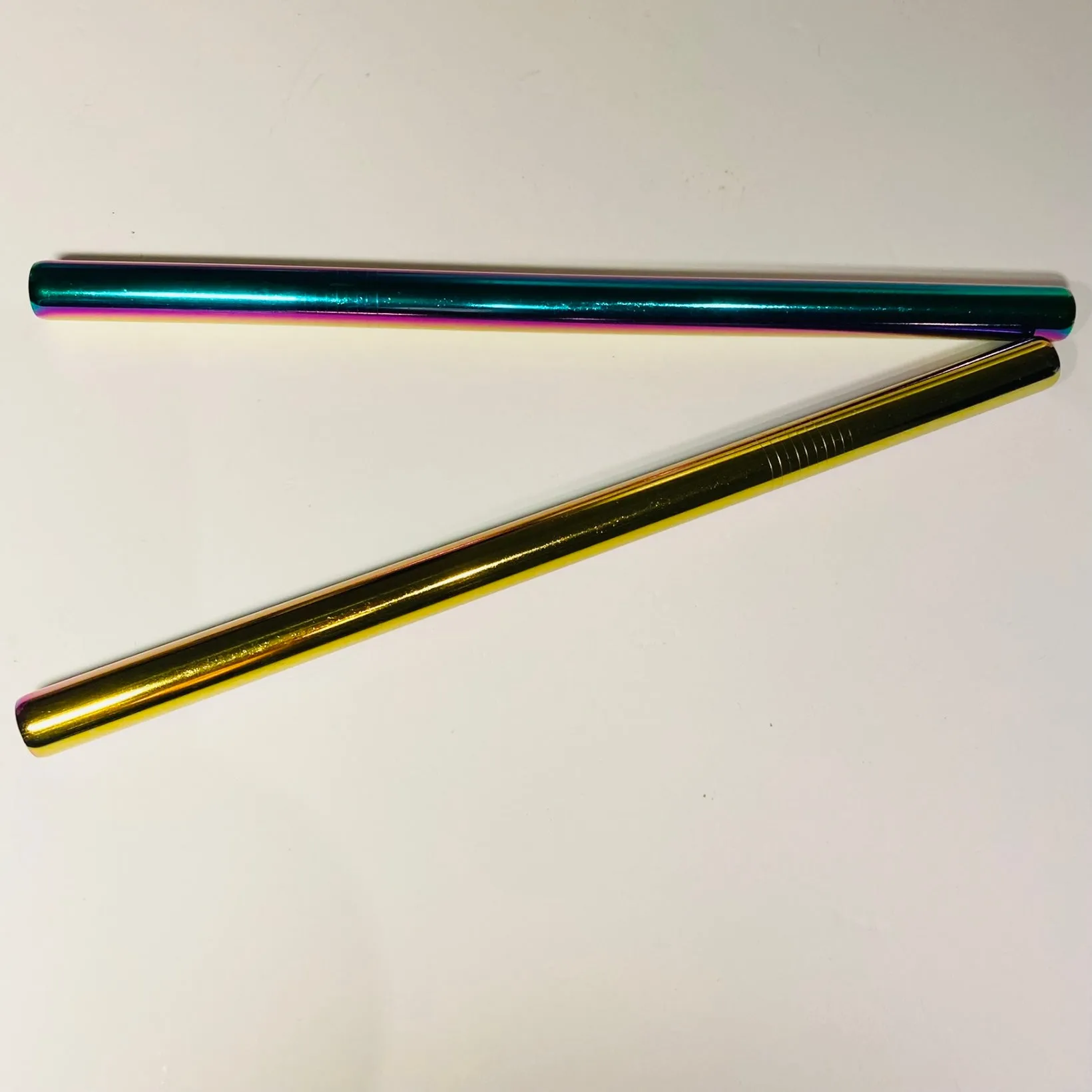 Reusable Straws Metal or Bamboo for use in Strawcases