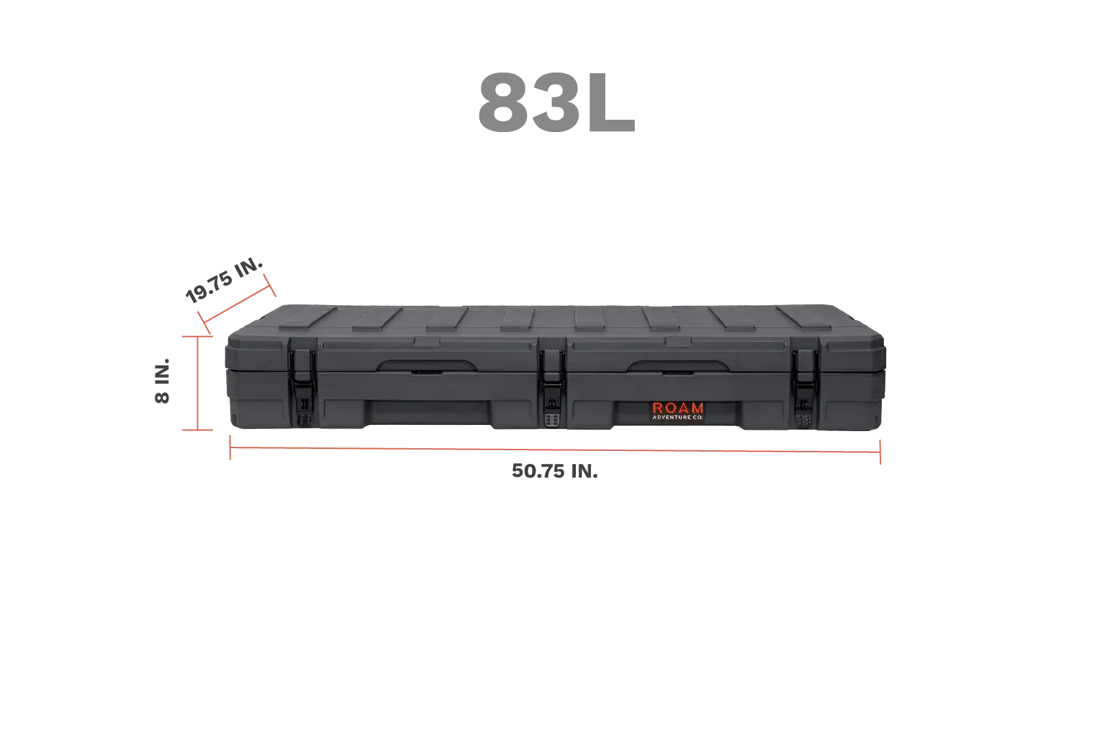 ROAM 83L Rugged Case