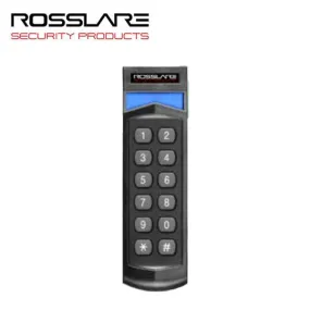 Rosslare - G6370B - Open to Secure Multi-Format Keypad Reader w/ Terminal - MIFARE Plus - 13.56 MHz RFID - 6-16 VDC - IP65