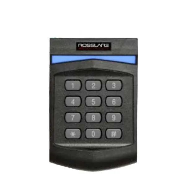 Rosslare - H6370B - Open to Secure Multi-Format Keypad Reader w/ Pigtail - MIFARE Plus - 13.56 MHz RFID - 6-16 VDC - IP65