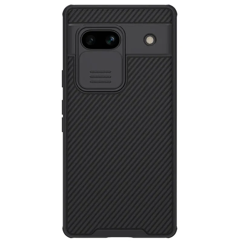 Rugged Hybrid Case For Google Pixel 7A Slide Camera Cover Non-Slip Shockproof