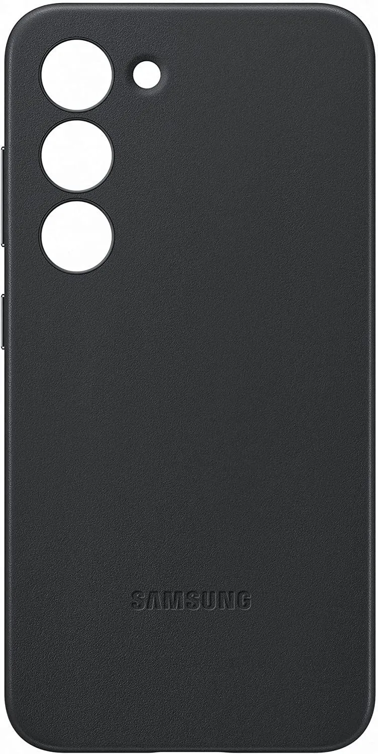 Samsung Galaxy S23 Leather Case Black - EF-VS911LBEGWW