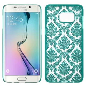 Samsung Galaxy S7 Damask Vintage Case, Ultra Slim Case Cover for Galaxy S7 - Teal