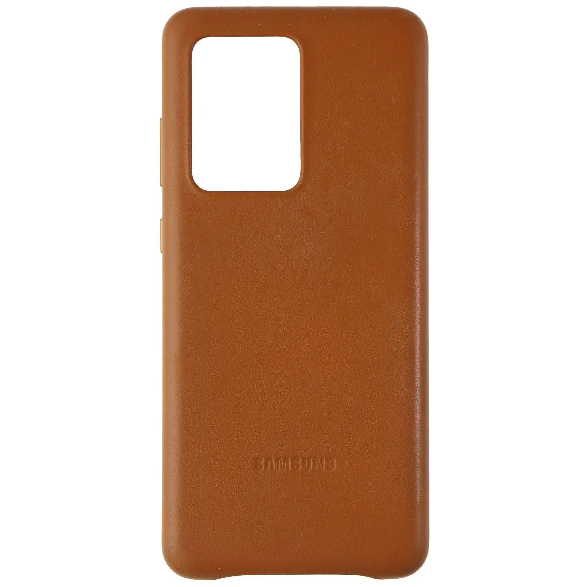 Samsung Leather Back Cover for Galaxy S20 Ultra 5G - Brown (EF-VG988LAEGUS)