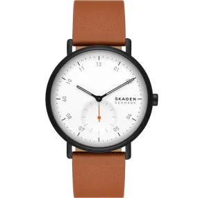 Skagen Kuppel SKW6889 Brown Leather Mens Watch