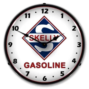 Skelly Gas Backlit LED Clock