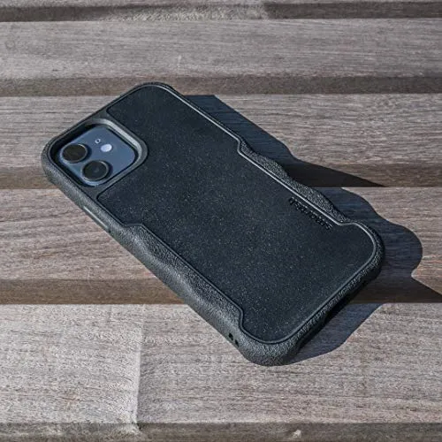 Smartish iPhone 12 Pro Max Armor Case - Gripzilla [Rugged   Protective] Slim Tough Grip Cover - Black Tie Affair