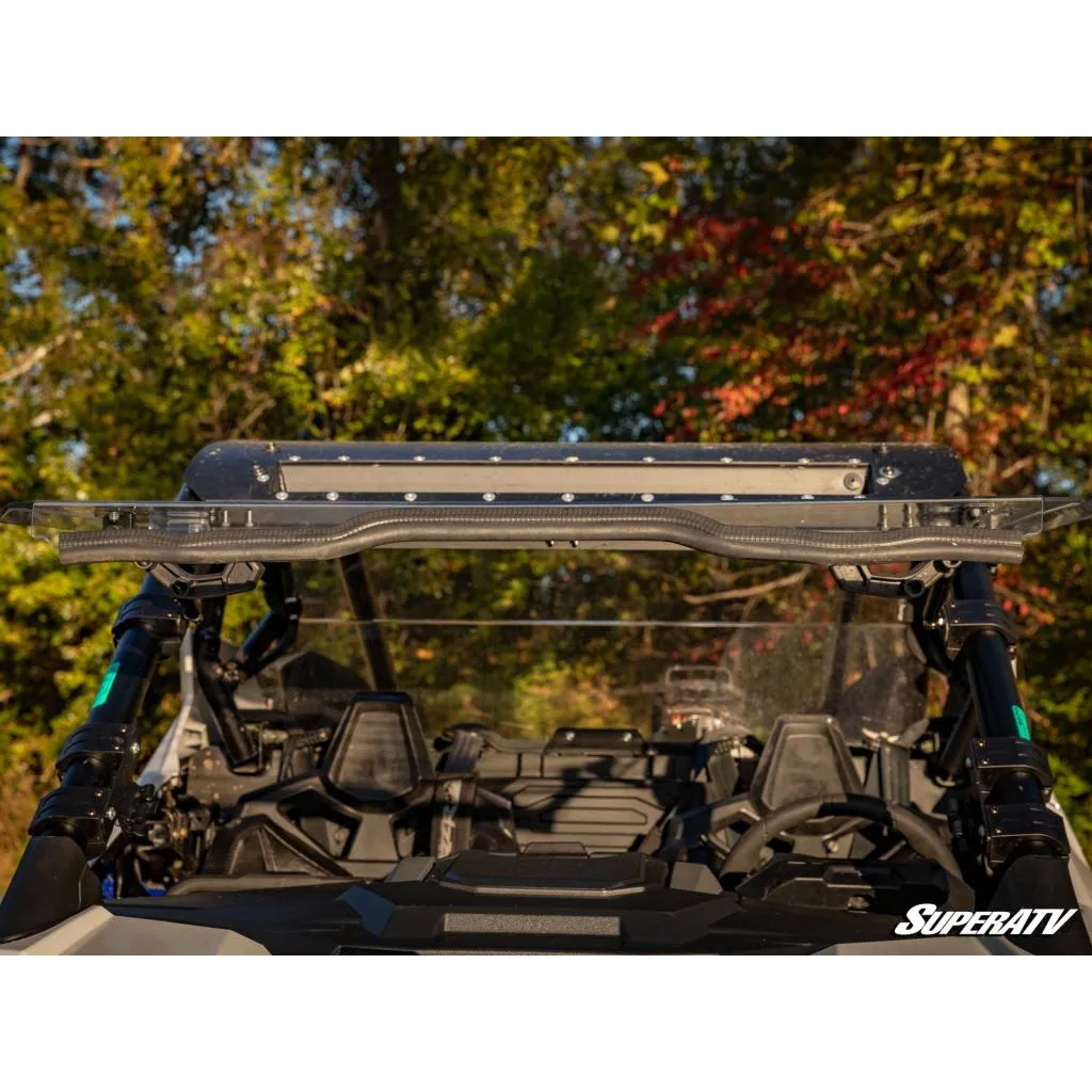 SuperATV Polaris RZR PRO XP Scratch Resistant Flip Windshield