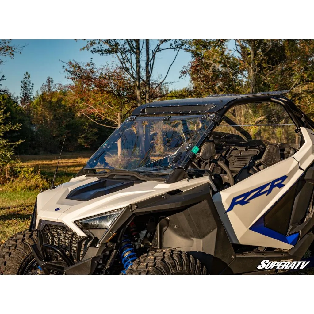 SuperATV Polaris RZR PRO XP Scratch Resistant Flip Windshield