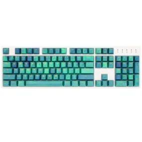 Taihao Avatar G2 Doubleshot keycaps for diy gaming mechanical keyboard Cubic OEM Profile for XD64 BM60 BM68 BM80 BM65 Green