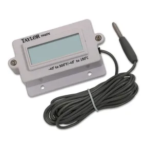 Taylor 9940N Thermometer, digital, panel mount, -40ø to 300øF (-40ø to 150ø C) temperature ra