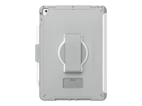 Uag Rugged Case For Ipad 10.2-In (9/8 Gen, 2021/2020) W/Hs - Scout White/Grey - Back Cover For Tablet - Grey, White - 10