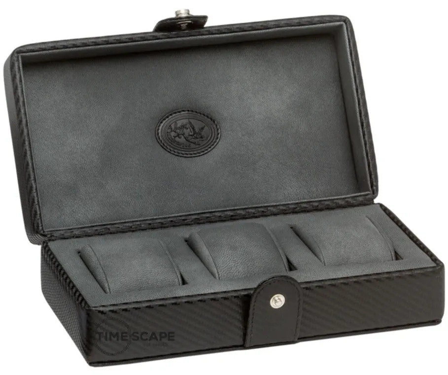 UNDERWOOD (LONDON) - Triple Leather Watch Box  | UN209/CF