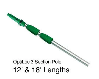 Unger OptiLoc 3 Section Telescopic Poles