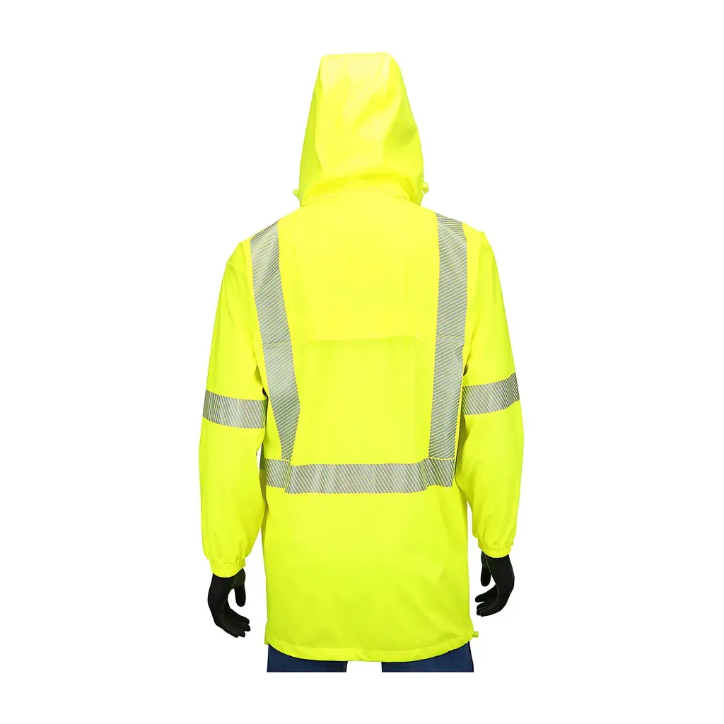 West Chester 4541J/3XL Type R Class 3 Waterproof Breathable Rain Jacket