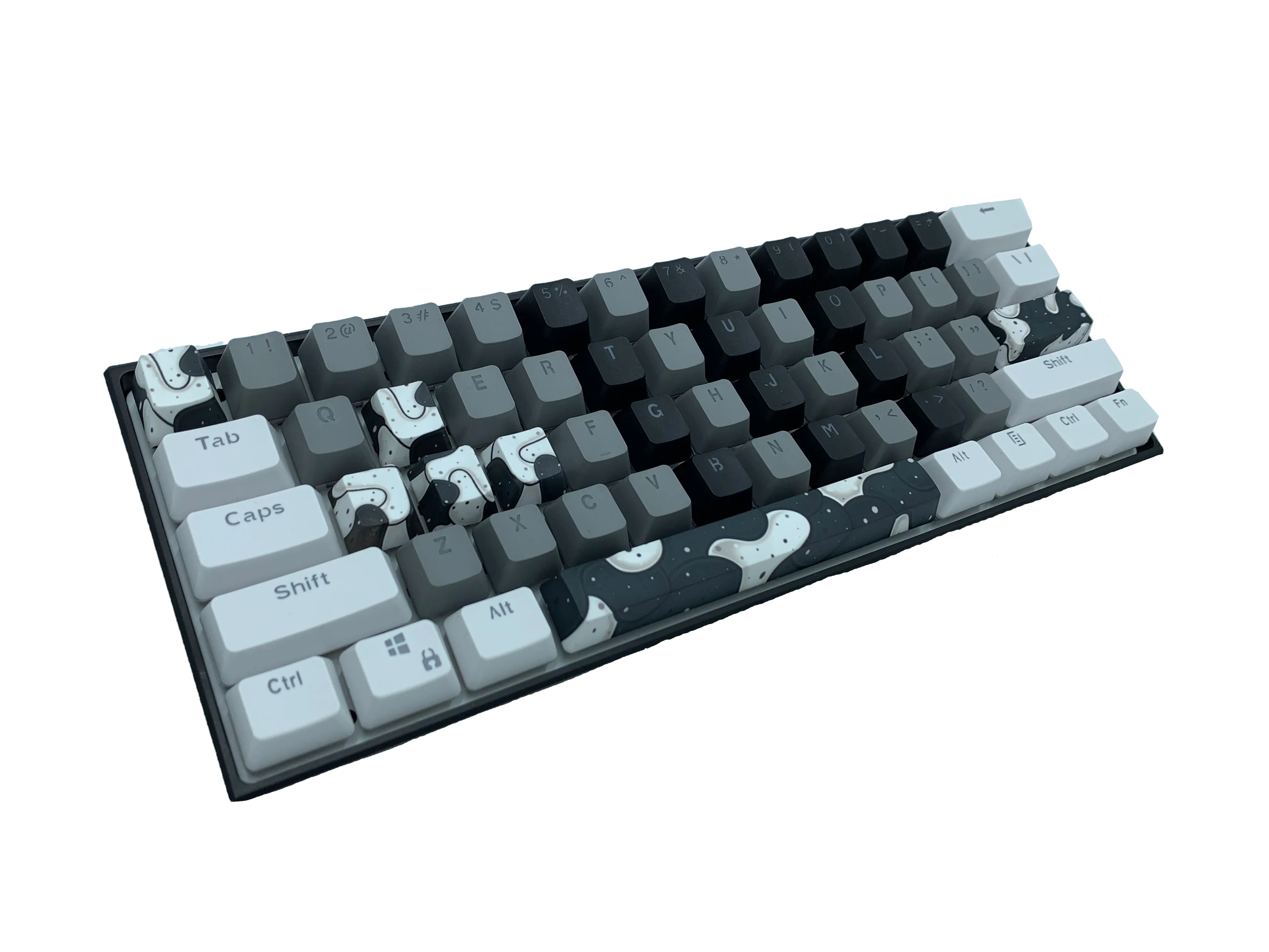 White Fusion Keycap Set