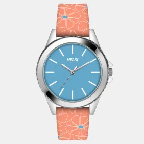 Women Blue Analog Stainless Steel Watch TW035HL10