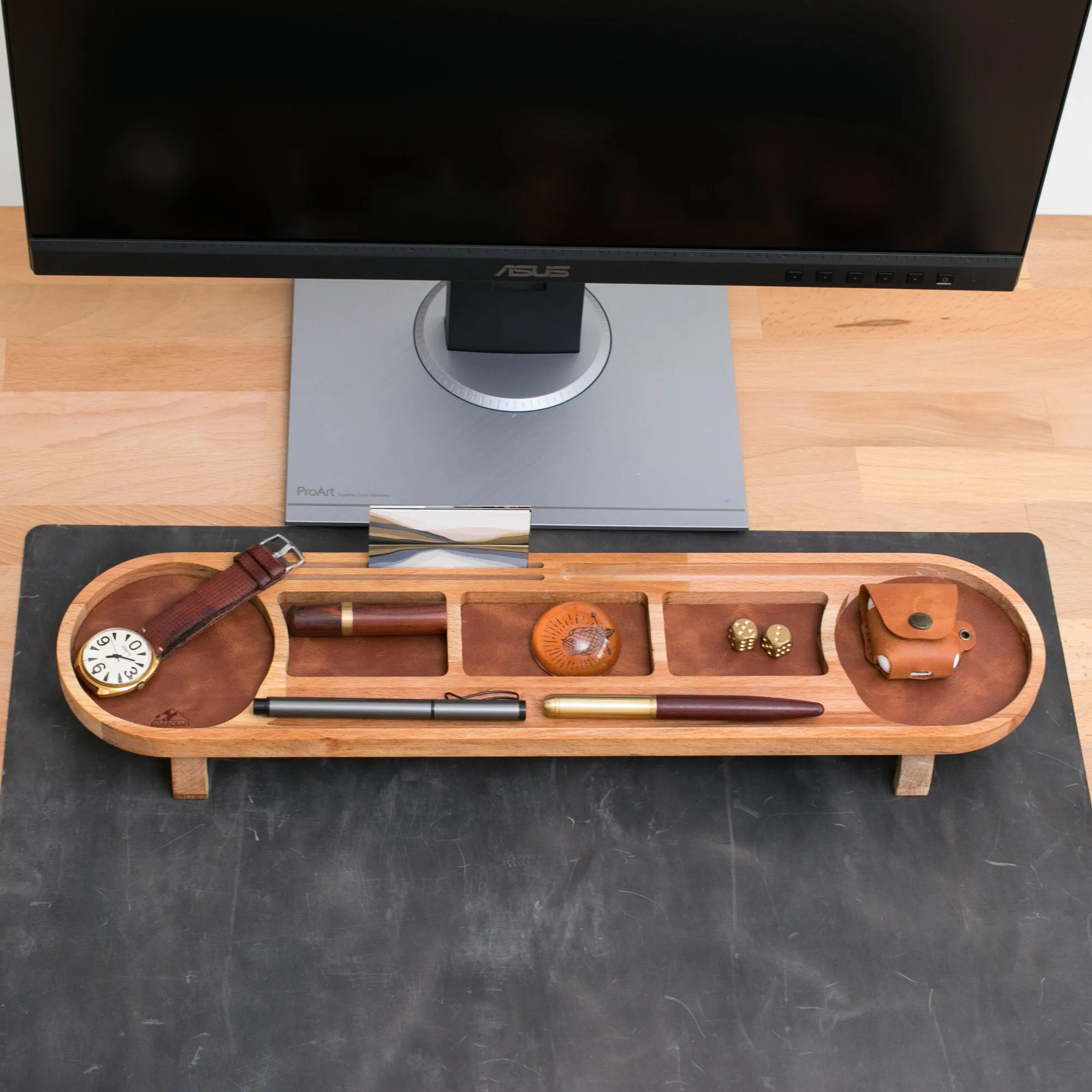 Wood Desk Organizer - Mira